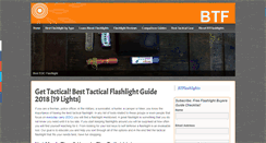Desktop Screenshot of besttacticalflashlights.net